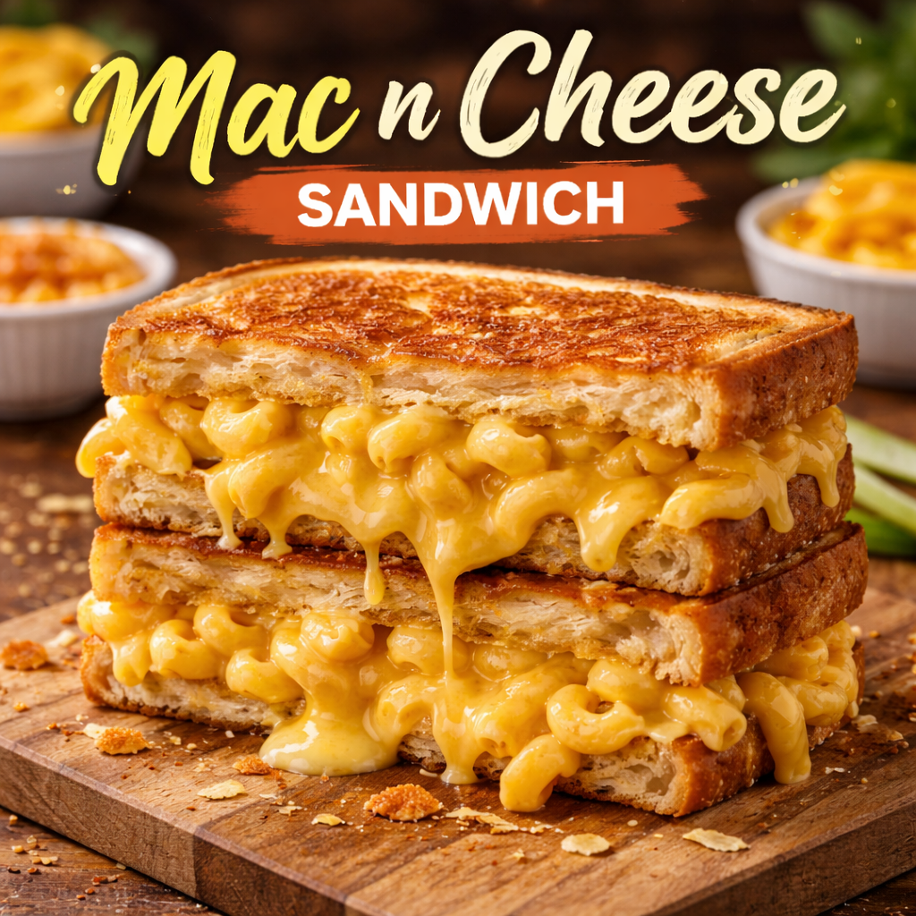 Mac n Cheese Sandwich